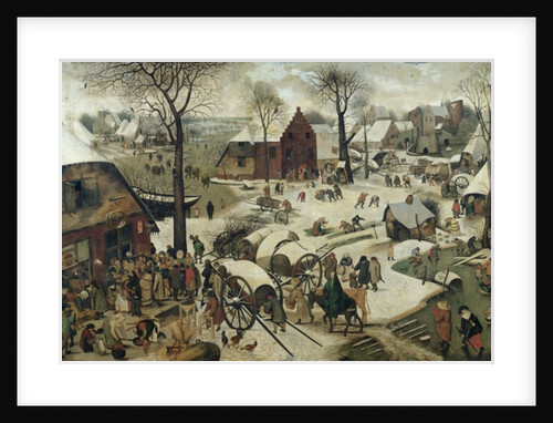 The Census at Bethlehem by Pieter The Elder Brueghel
