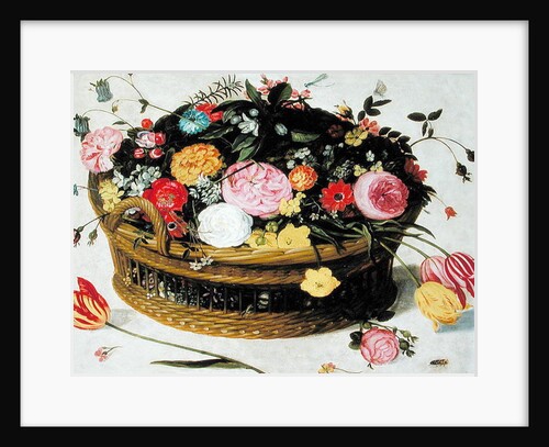 Basket of Flowers by Jan Brueghel