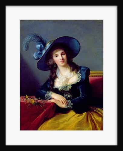 Antoinette-Elisabeth-Marie d'Aguesseau Countess of Segur, 1785 by Elisabeth Louise Vigee-Lebrun