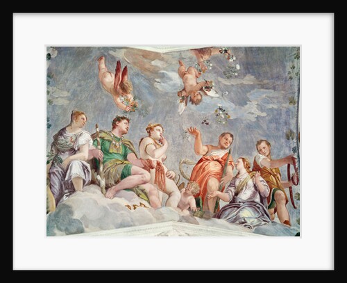 The Court of Love or, The Conjugal Virtues, 1562 by Veronese