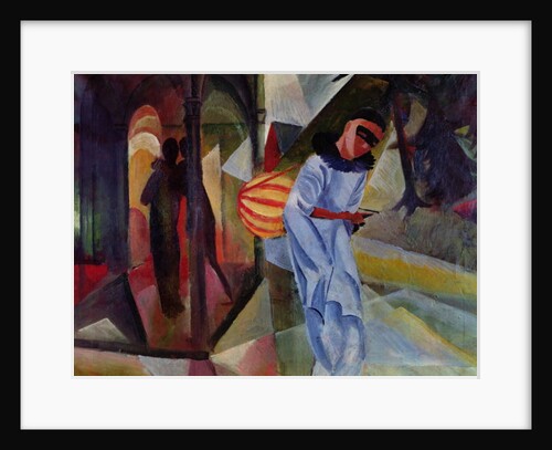 Pierrot, 1913 by August Macke