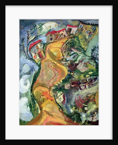 The Road to Cagnes, 1924 by Chaim Soutine