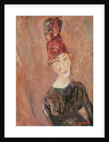 Woman with a Hat, 1926 by Chaim Soutine