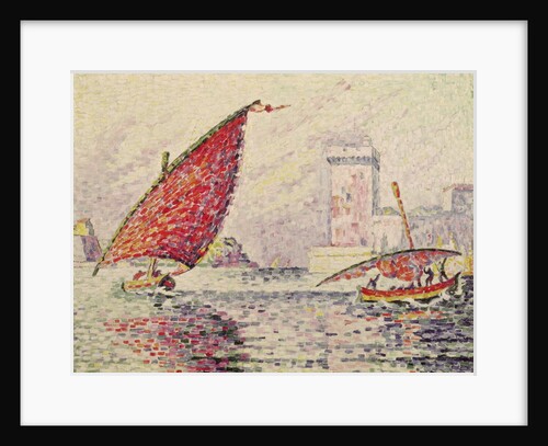 Fort Saint-Jean, Marseilles, 1907 by Paul Signac