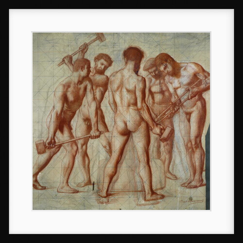 The Forgers, study for 'Allegorie du Travail' by Pierre Puvis de Chavannes