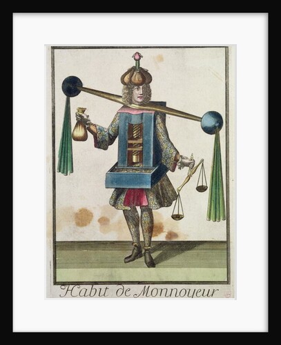 The Minter's Costume by Bonnart (1650-1750)