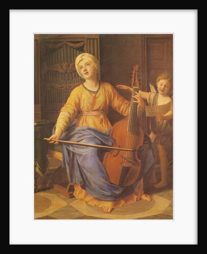 St. Cecilia by Nicolas Colombel