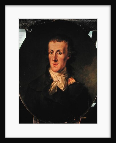 Portrait of Jacques Pierre Brissot French revolutionary leader by French School