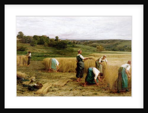 Récolte, 1874 by Leon Augustin Lhermitte