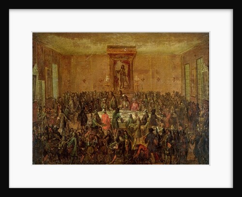 Banquet Given in Honour of Louis XIV by the Corps Municipal at the Hotel-de-Ville, c.1680 by French School