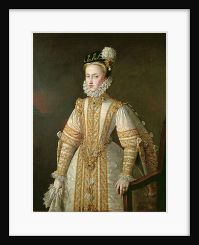 Anne of Austria Queen of Spain, c.1571 by Alonso Sanchez Coello