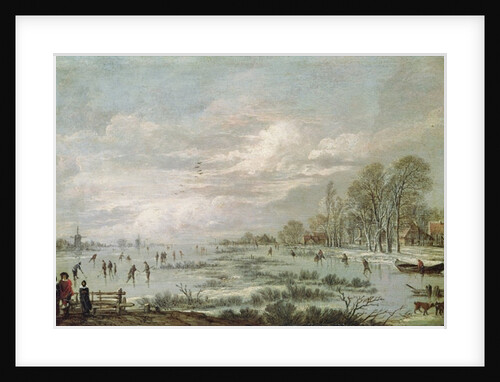 Winter Landscape by Aert van der Neer