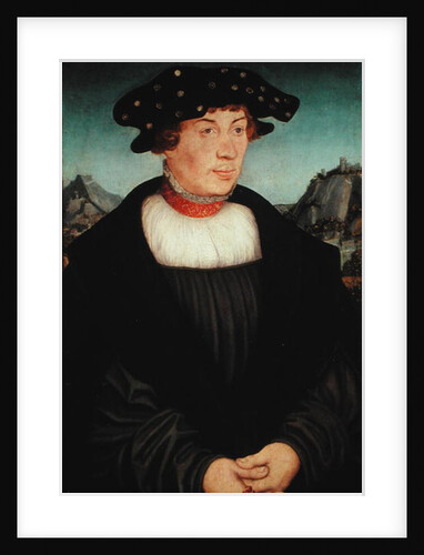 Portrait of Hans Melber, 1526 by Lucas the Elder Cranach