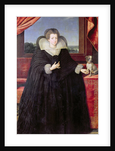 Isabella of Bourbon Queen of Spain, 1615-22 by Frans II Pourbus