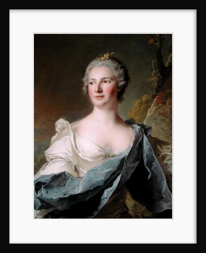 Portrait of Barbara Belgioso d'Este Princess of Ferrara, 1747 by Jean-Marc Nattier