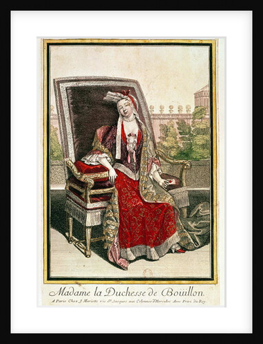 Marie-Anne Mancini Duchess of Bouillon by French School