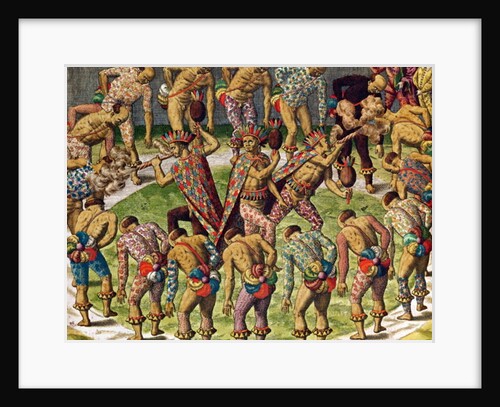 A Barbarian Celebration by Theodor de Bry