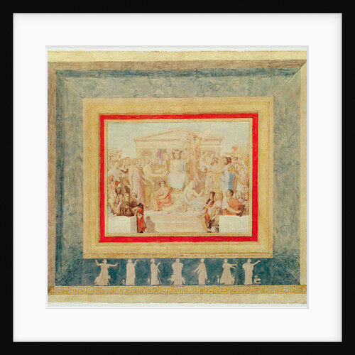 The Apotheosis of Homer by Jean Auguste Dominique Ingres