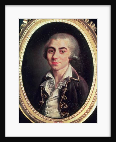 Portrait of Andre Chenier by Francois Thomise