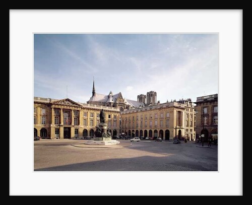 View of the south side of the Place Royale by Jacques Germain Soufflot