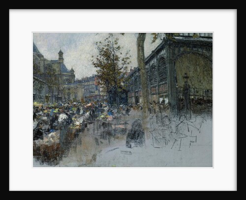 Study for Les Halles, 1893 by Leon Augustin Lhermitte