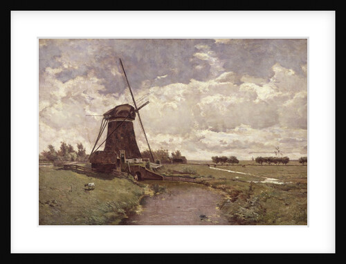 Windmill at Leidschendam by Paul Joseph Constantin Gabriel