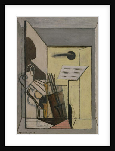 The Score Sheet, 1929 by Louis Marcoussis