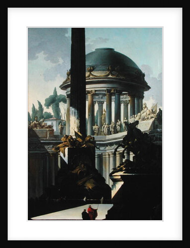 Architectural Landscape or Capriccio by Louis-Joseph Le Lorrain