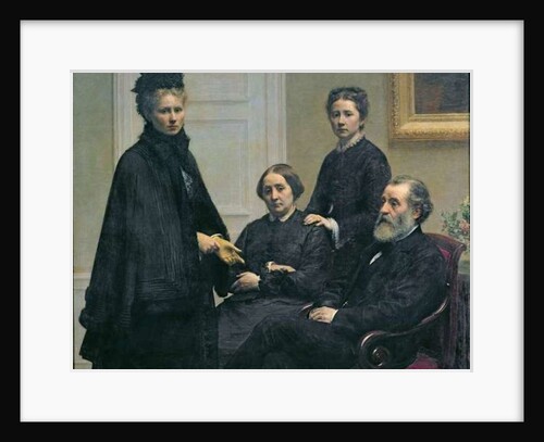 The Dubourg Family, 1878 by Ignace Henri Jean Fantin-Latour