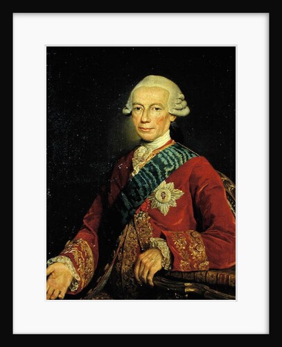 Count Claude-Louis-Robert de Saint-Germain 1777 by Jean Joseph Taillasson