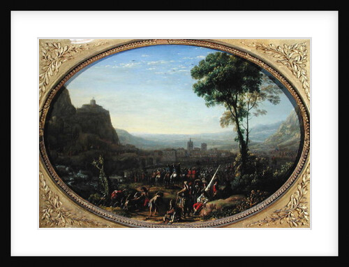 The Pass of Susa Taken by Louis XIII in 1629 by Claude Lorrain (1600-82)
