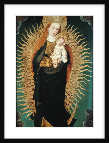 Virgin of the Apocalypse by German School