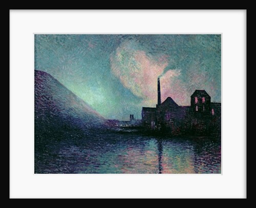 Couillet by Night, 1896 by Maximilien Luce