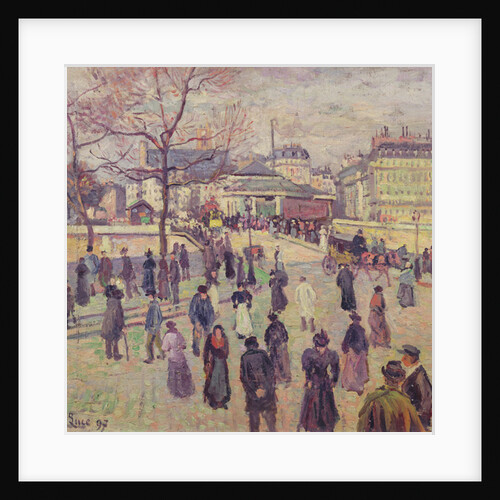 The Pont de l'Archeveche, 1897 by Maximilien Luce