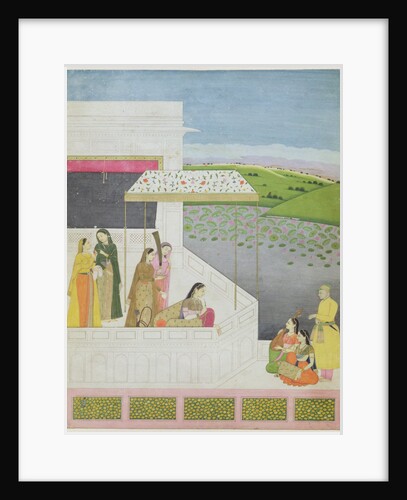 Young Woman Listening to Music, c.1745-50 by (attr. to) Manak