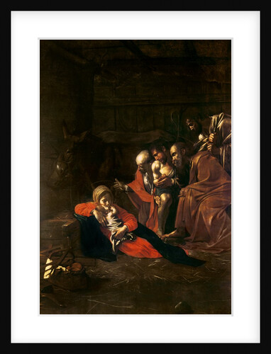 Adoration of the Shepherds by Michelangelo Merisi da Caravaggio
