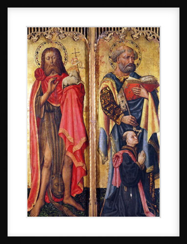 St. John the Baptist and St. Peter by Swiss School