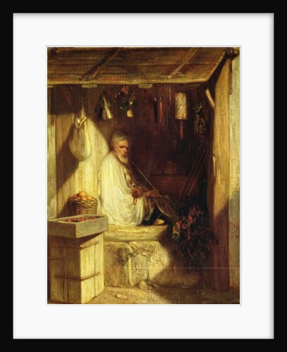 Turkish Merchant Smoking in his Shop, 1844 by Alexandre Gabriel Decamps
