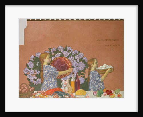 Grace, left hand panel from the decoration of the artist's home at Perros-Guirac, 1908 by Maurice Denis