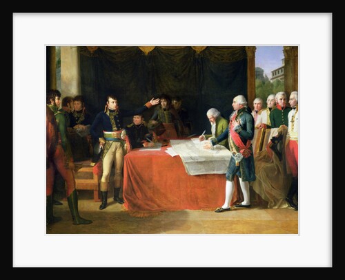Preliminaries of the Peace Signed at Leoben, 17th April 1797, 1805 by Guillaume Lethiere