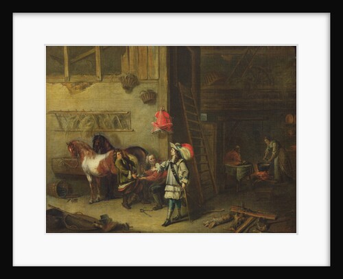 The Blacksmith by Matheus van Helmont