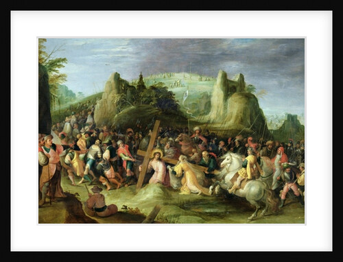 Christ on the Road to Calvary by Frans II the Younger Francken