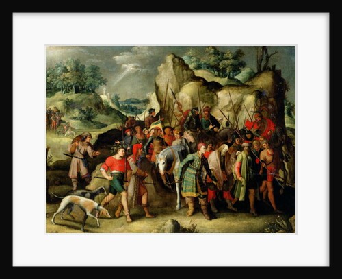 St. Paul Led to Damascus After his Conversion by Pieter the Younger Brueghel