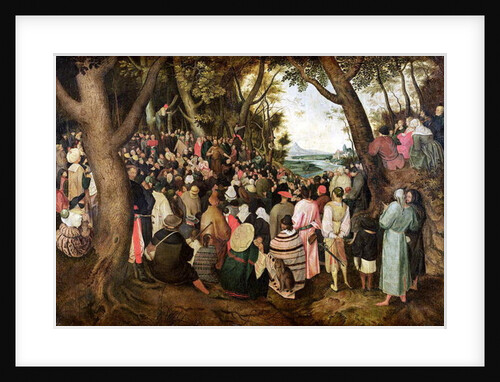 The Sermon of St. John the Baptist by Pieter the Younger Brueghel