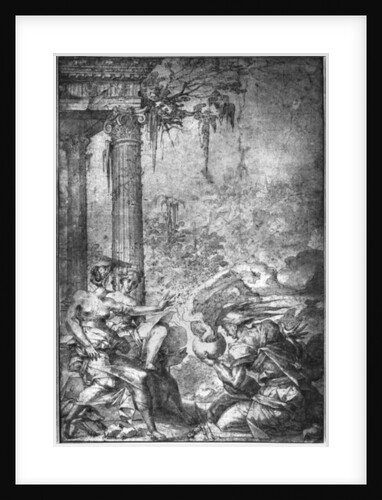 Magic Scene by Giovanni Battista Rosso Fiorentino