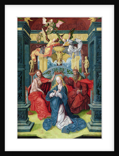 The Coronation of the Virgin by German School