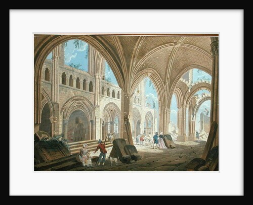 Demolition of the Church of Saint-Jean-en-Greve, c.1800 by Pierre Antoine Demachy