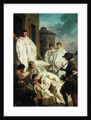 Study for St. Benedict Resuscitating a Child by Pierre Subleyras