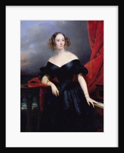 Madame Rampal, Countess of Grigneuseville by Claude-Marie Dubufe