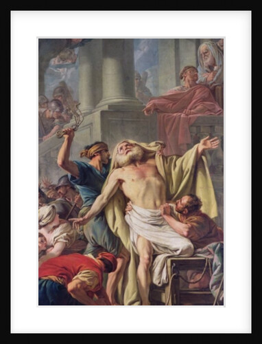 The Flagellation of St. Andrew, 1761 by Jean Baptiste Deshays de Colleville